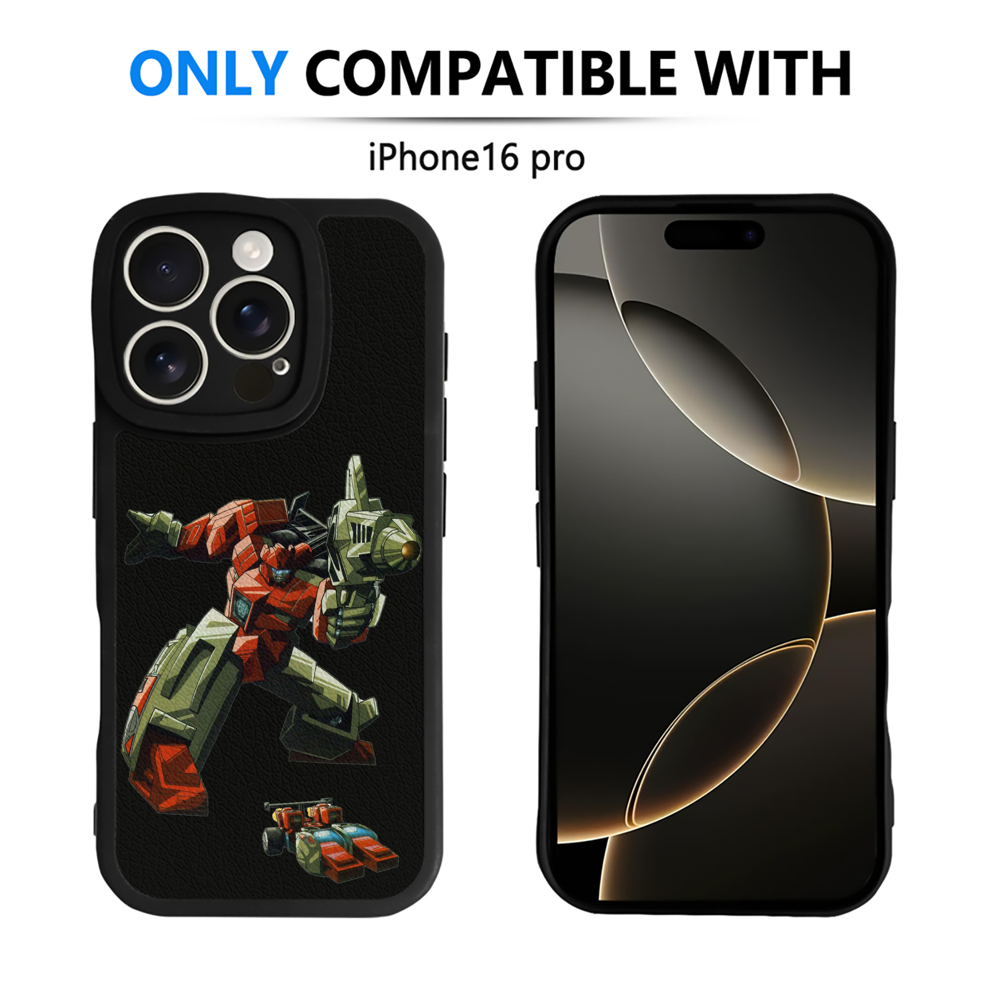 （画像用）  【iPhone 16シリーズ対応】シリコンスマホケース（レザー調） 材質：シリコン